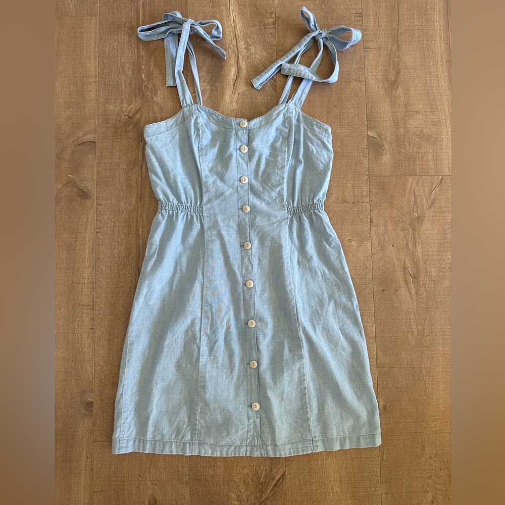 Madewell lightweight denim dress size 0